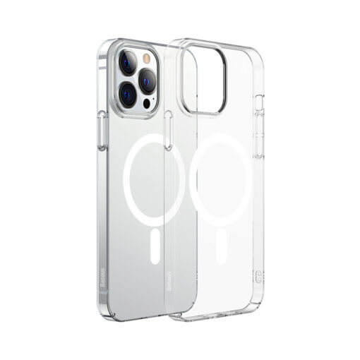 iPhone 13 PRO MAX umbris MagSafe plastikust labipaistev kaitseklaas 6