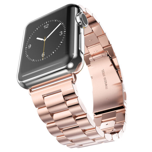 Apple Watch rihm 384041mm roostevabast terasest roosa