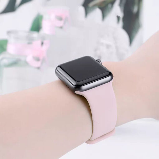 Apple Watch rihm 384041mm silikoonist lilla 2