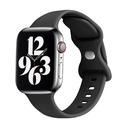 Apple Watch rihm 384041mm silikoonist must