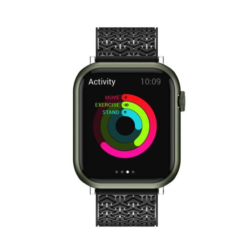 Apple Watch rihm Y 384041 silikoonist must 2