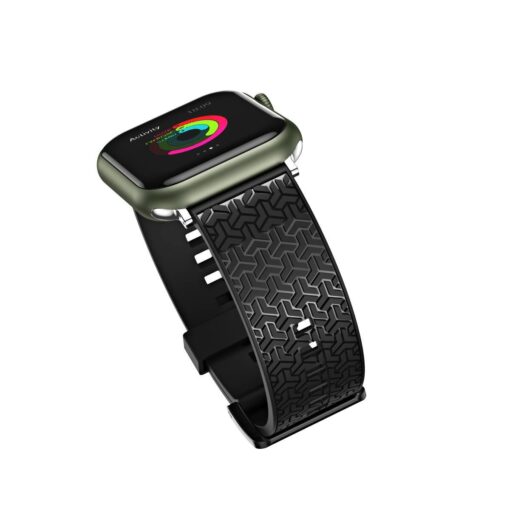 Apple Watch rihm Y 384041 silikoonist must 5