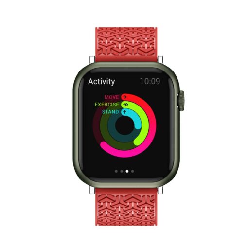 Apple Watch rihm Y 384041 silikoonist punane 2