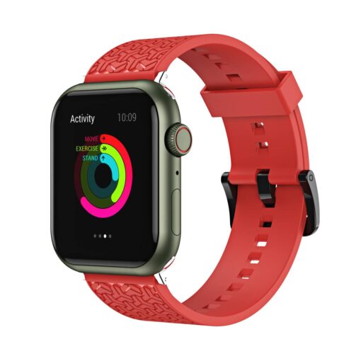 Apple Watch rihm Y 384041 silikoonist punane 3