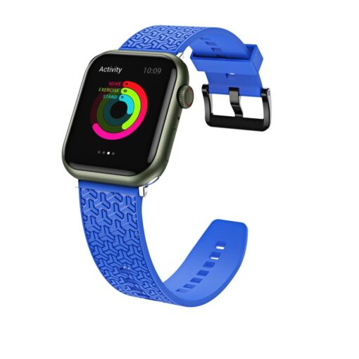 Apple Watch rihm Y 384041 silikoonist sinine 4
