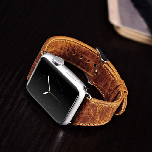 Apple Watch rihm vintage naturaalsest nahast 414038 pruun 1
