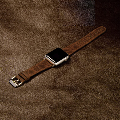Apple Watch rihm vintage naturaalsest nahast 414038 tumepruun 3