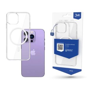 Apple iPhone 14 PRO ümbris MagSafe silikoonist läbipaistev - 3mk Mag Case