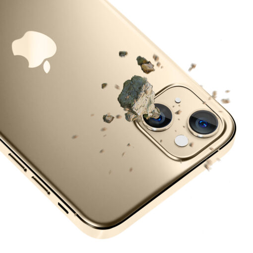 Apple iPhone 14 kaamera objektiivide kaitse 3mk Protection Pro Kuldne 3