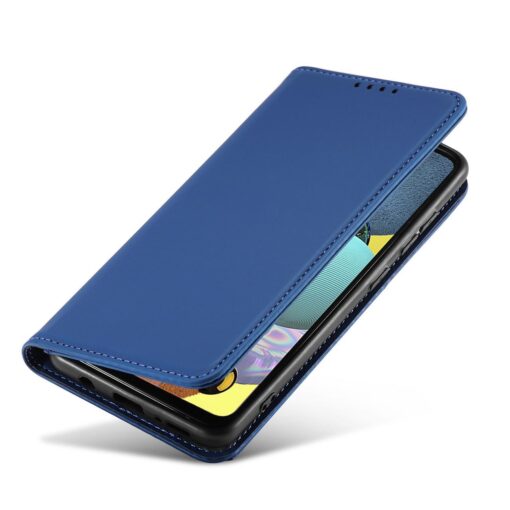Samsung A53 kaaned kunstnahast kaarditaskutega sinine 7