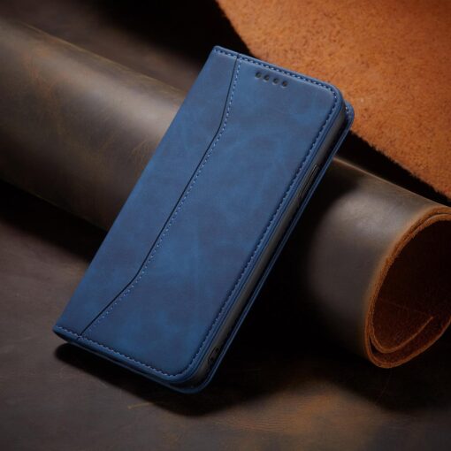 Samsung A53 kaaned vintage kunstnahast kaarditaskuga sinine 10