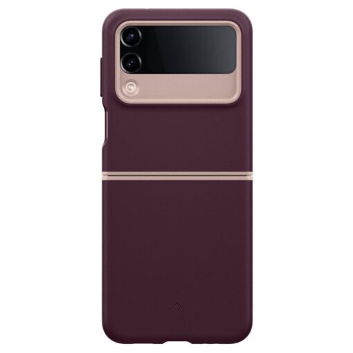 Samsung Flip 4 kaaned Caseology Nano Pop Burgundy Bean 1