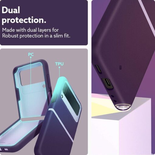 Samsung Flip 4 kaaned Caseology Nano Pop Light Violet 12
