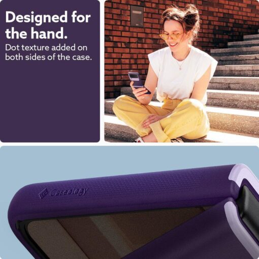 Samsung Flip 4 kaaned Caseology Nano Pop Light Violet 15