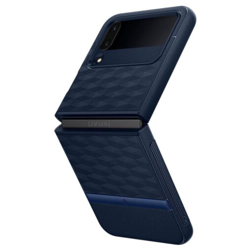 Samsung Flip 4 kaaned Caseology Parallax BURGUNDY Midnight Blue 5