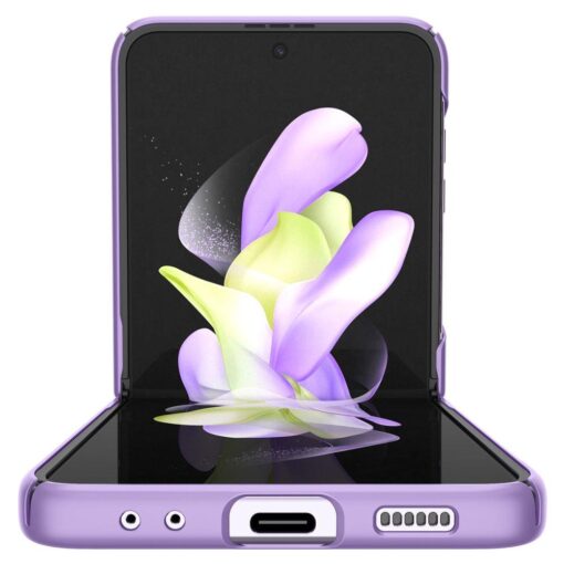 Samsung Flip 4 umbris Spigen Airskin plastikust Cornflower Rose Purple 2