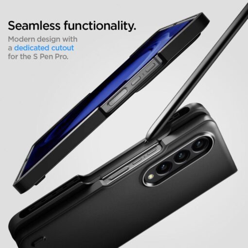 Samsung Fold 4 kaaned Spigen Thin Fit Pen plastikust ja silikoonist must 15