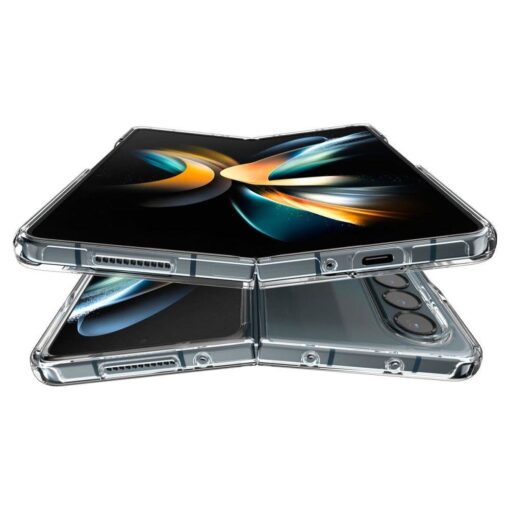 Samsung Fold 4 umbris Spigen Crystal Hybrid plastikust ja silikoonist labipaistev 13