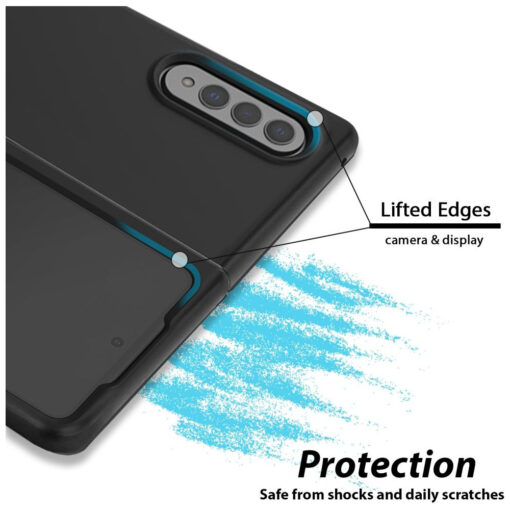 Samsung Fold 4 umbris Whitestone Contrast plastikust matt must 2