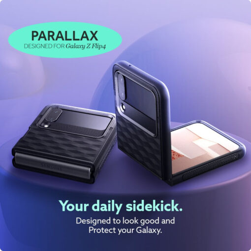 Samsung Galaxy Flip 4 kaaned Caseology Parallax matt must 9 1