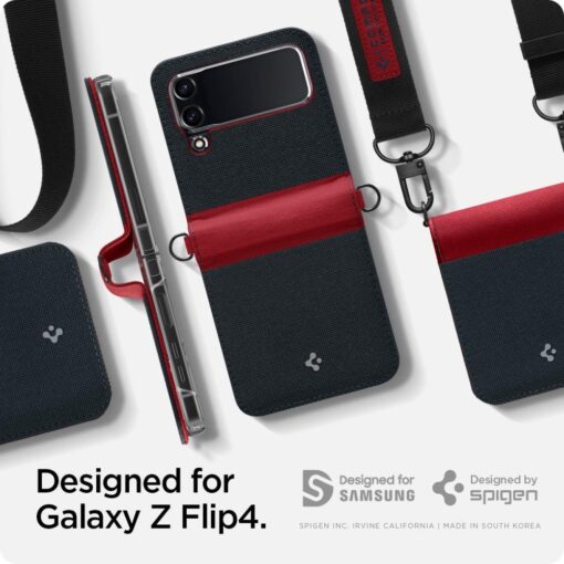 Samsung Galaxy Z Flip 4 kaaned Spigen Compoty Cotton Ladybug 6
