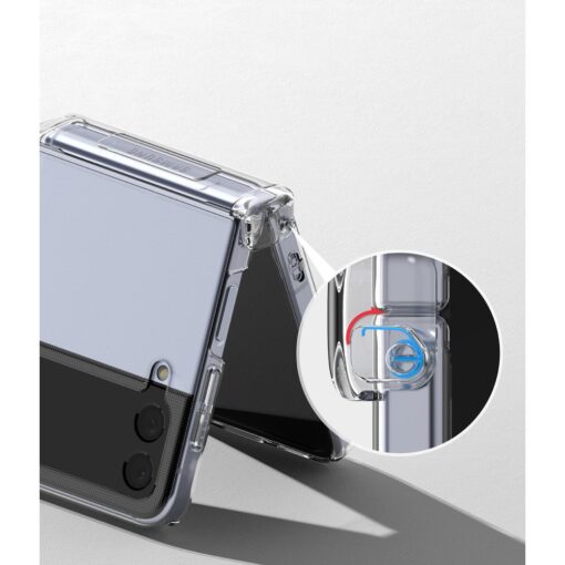 Samsung Galaxy Z Flip 4 umbris Ringke Slim Hinge plastikust labipaistev 6