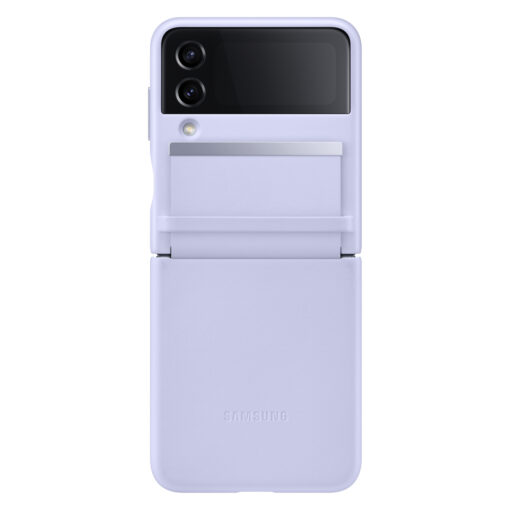 Samsung Galaxy Z Flip 4 umbris Samsung Flap Leather Cover Case nahast lilla EF VF721LLEGWW 1