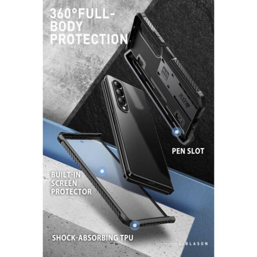 Samsung Galaxy Z Fold 4 umbris Supcase IBLSN Armorbox must 5