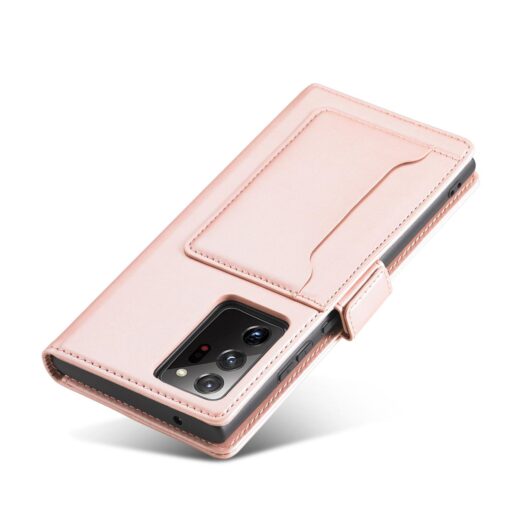 Samsung S22 ULTRA kaaned kunstnahast kaarditaskutega roosa 13