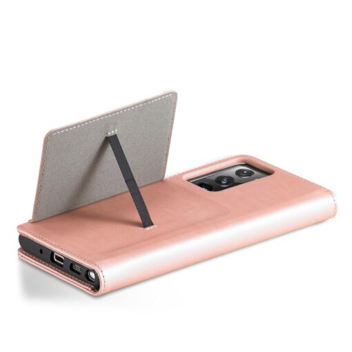 Samsung S22 ULTRA kaaned kunstnahast kaarditaskutega roosa 4