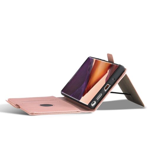 Samsung S22 ULTRA kaaned kunstnahast kaarditaskutega roosa 5
