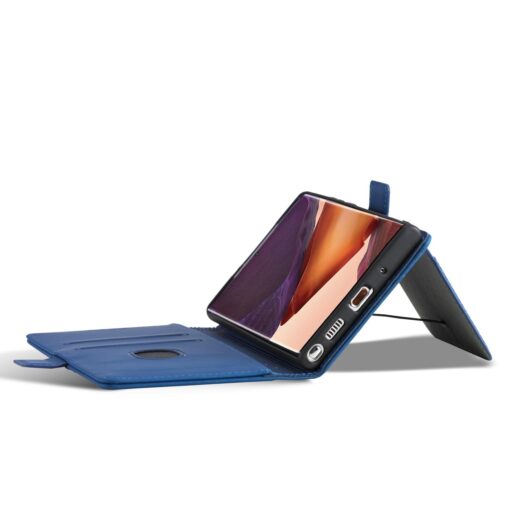 Samsung S22 ULTRA kaaned kunstnahast kaarditaskutega sinine 7