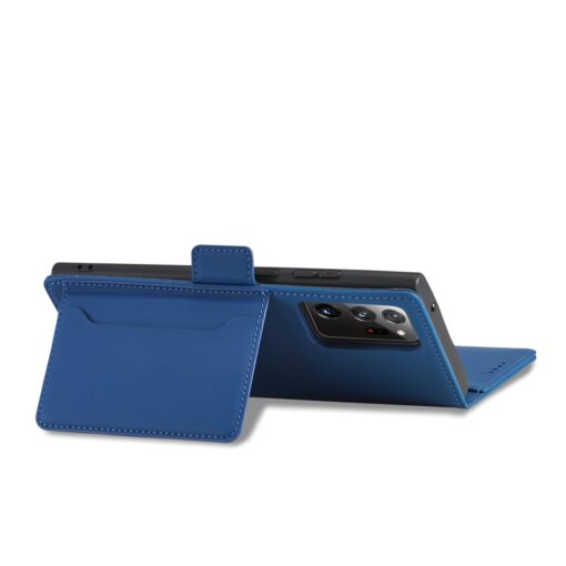 Samsung S22 ULTRA kaaned kunstnahast kaarditaskutega sinine 8