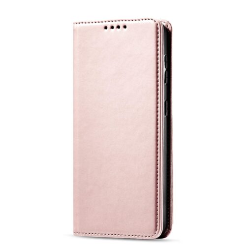 Samsung S22 kaaned kunstnahast kaarditaskutega roosa 11
