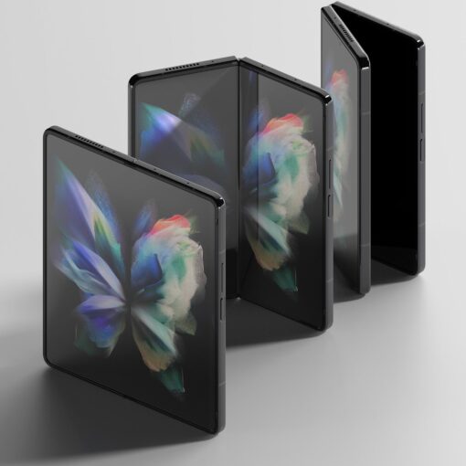 Samsung Z Fold 4 kaitsekile Rignke Dual Easy Wing 2tk pakis 9