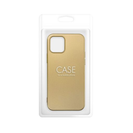 iPhone 12 12 PRO umbris silikoonist metalliku laikega kuldne 5