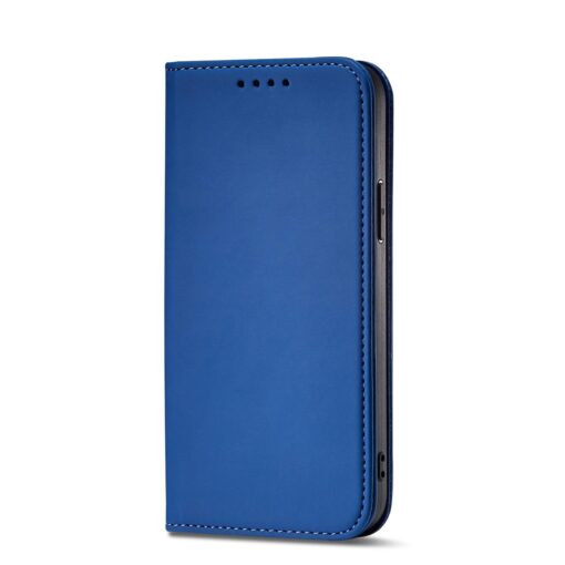 iPhone 12 PRO MAX kaaned kunstnahast kaarditaskutega sinine 4
