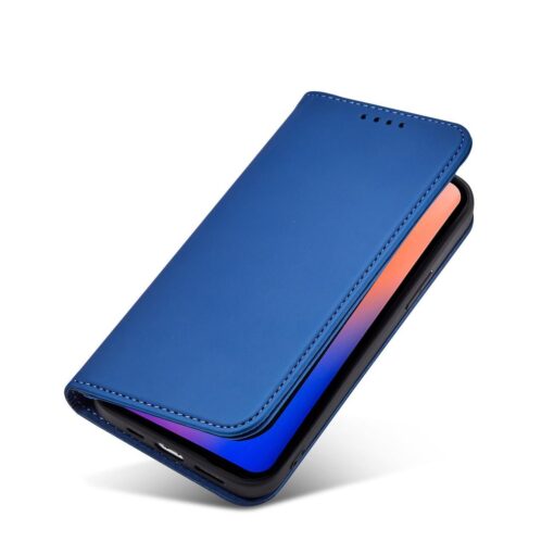 iPhone 12 PRO kaaned kunstnahast kaarditaskutega sinine 7