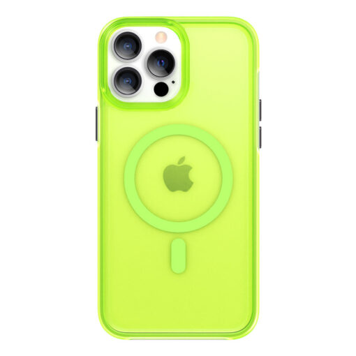 iPhone 13 PRO MAX umbris PQY silikoonist MagSafe roheline