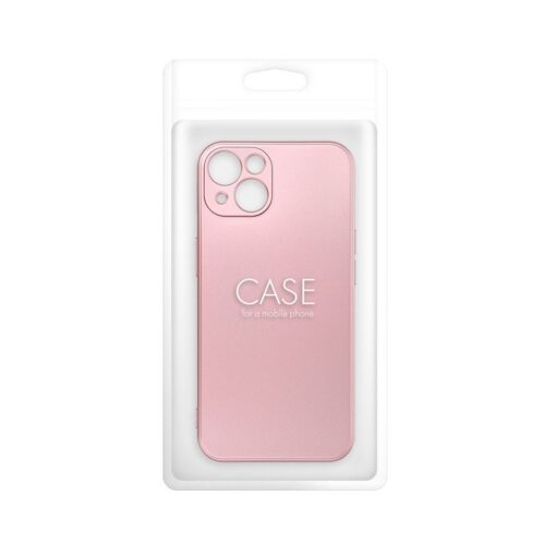 iPhone 13 umbris silikoonist metalliku laikega roosa 9