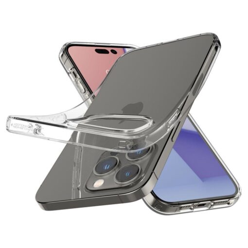 iPhone 14 PRO MAX umbris Spigen Liquid Crystal silikoonist labipaistev 6