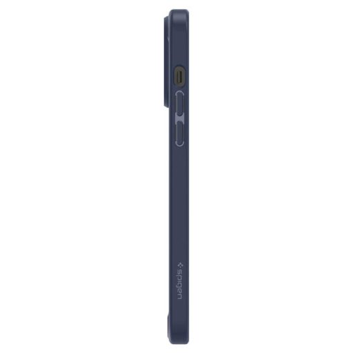 iPhone 14 PRO umbris Spigen Ultra Hybrid plastikust taguse ja silikoonist raamiga sinine 3