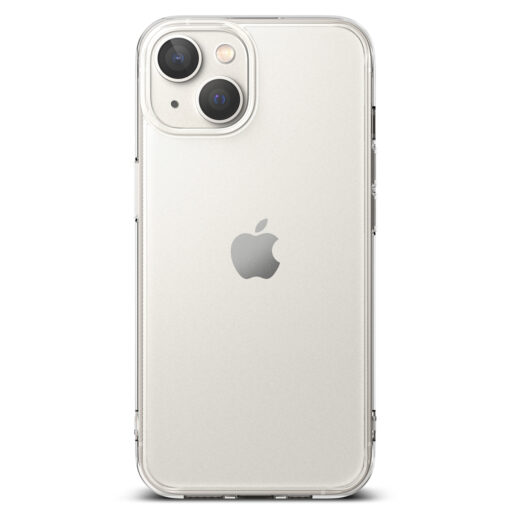iPhone 14 umbris Fusion plastikust taguse ja silikoonist raamiga labipaistev 1