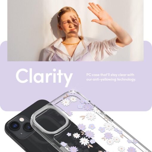 iPhone 14 umbris Spigen Cyrill Cecile silikoonist Dreamy Daisy 10