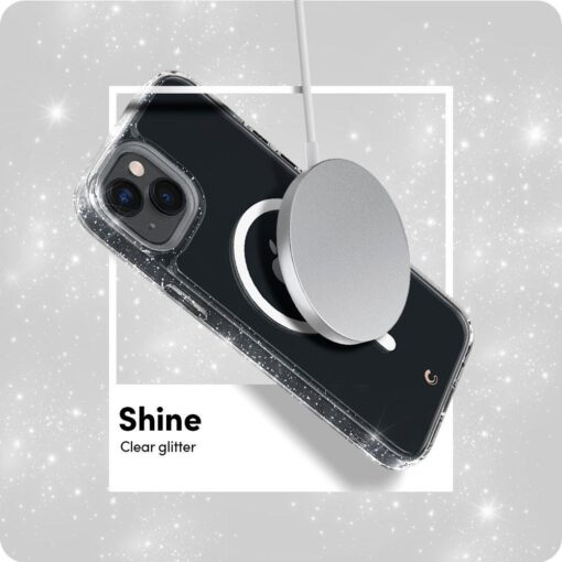 iPhone 14 umbris Spigen Cyrill Shine MagSafe 2x kaitseklaasi labipaistev 10