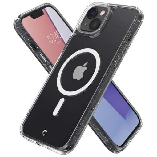 iPhone 14 umbris Spigen Cyrill Shine MagSafe 2x kaitseklaasi labipaistev 7