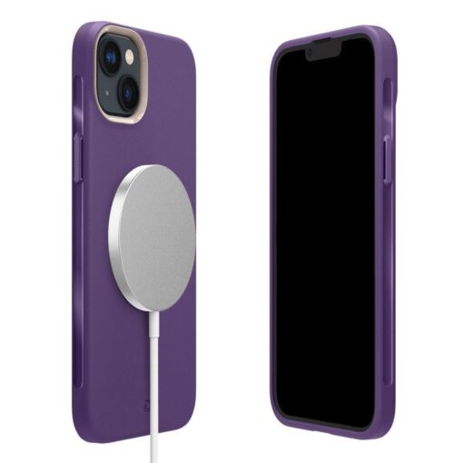 iPhone 14 umbris Spigen Cyrill Ultra Color MagSafe silikoonist Taro 6
