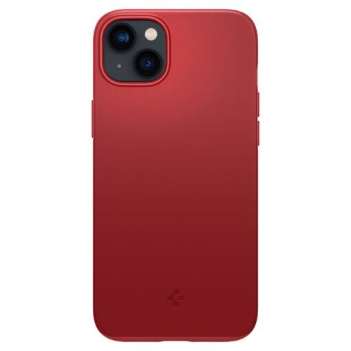 iPhone 14 umbris Spigen Thin Fit silikoonist punane 1