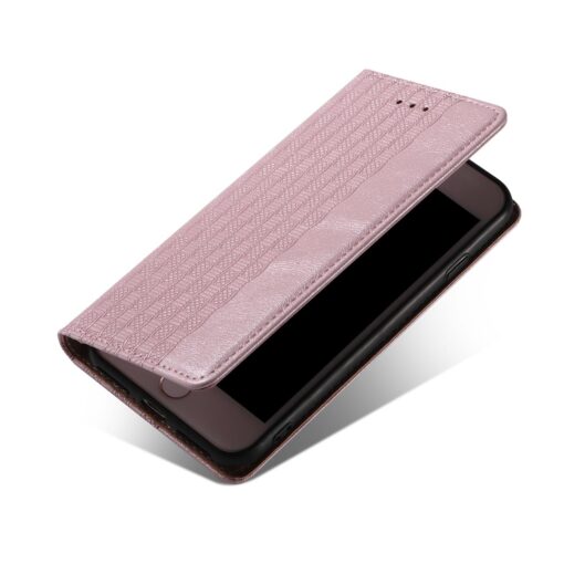 iPhone 7 8 SE 2020 SE 2020 kaaned mustriga kunstnahast kaarditaskuga roosa 7