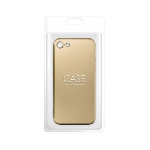 iPhone 7 8 SE 2020 SE 2022 umbris silikoonist metalliku laikega kuldne 9